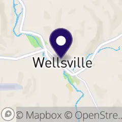 Map of 174 N. Main St, Wellsville, NY 14895
